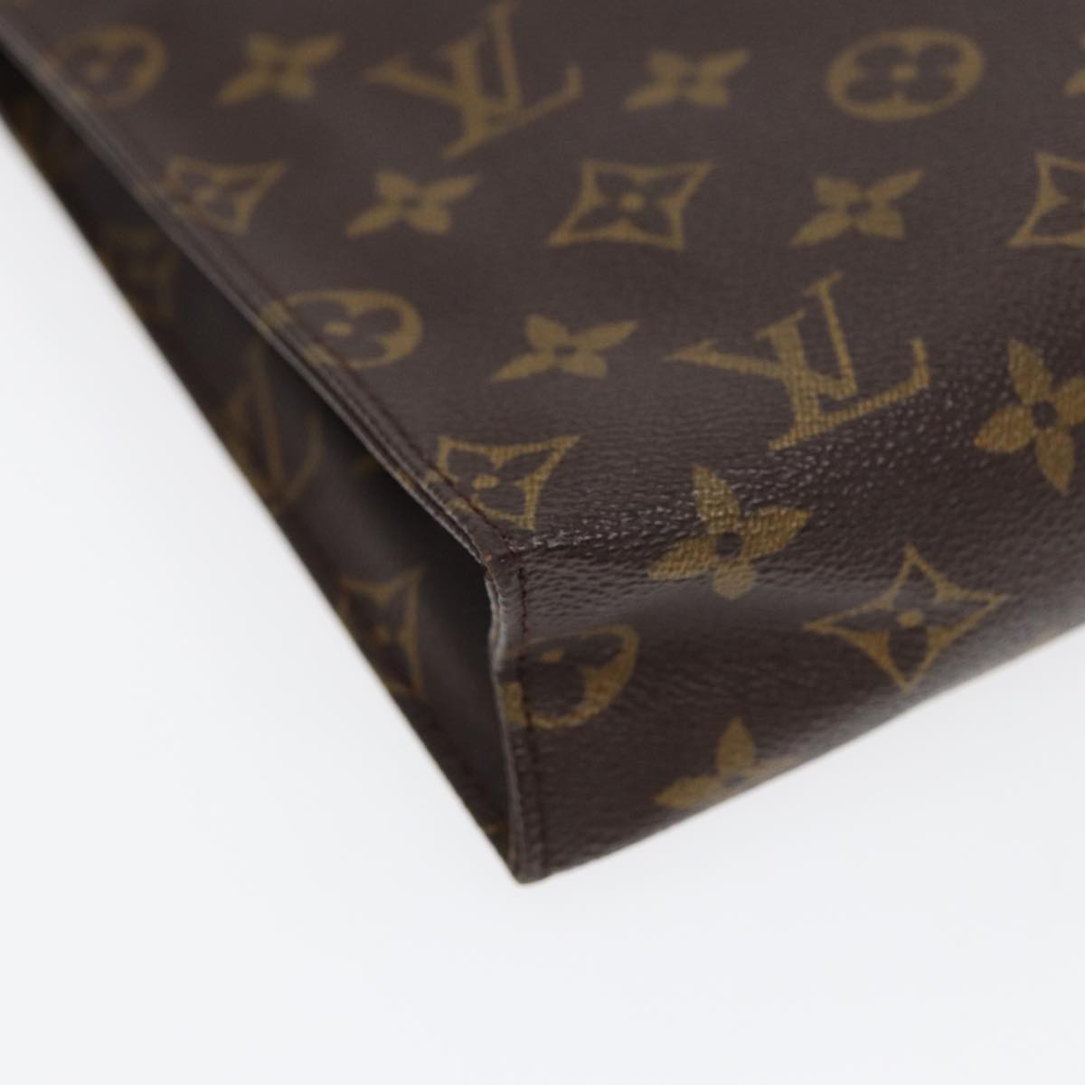 LOUIS VUITTON Monogram Poche Toilette 26 Pouch M47542 LV Auth 86487