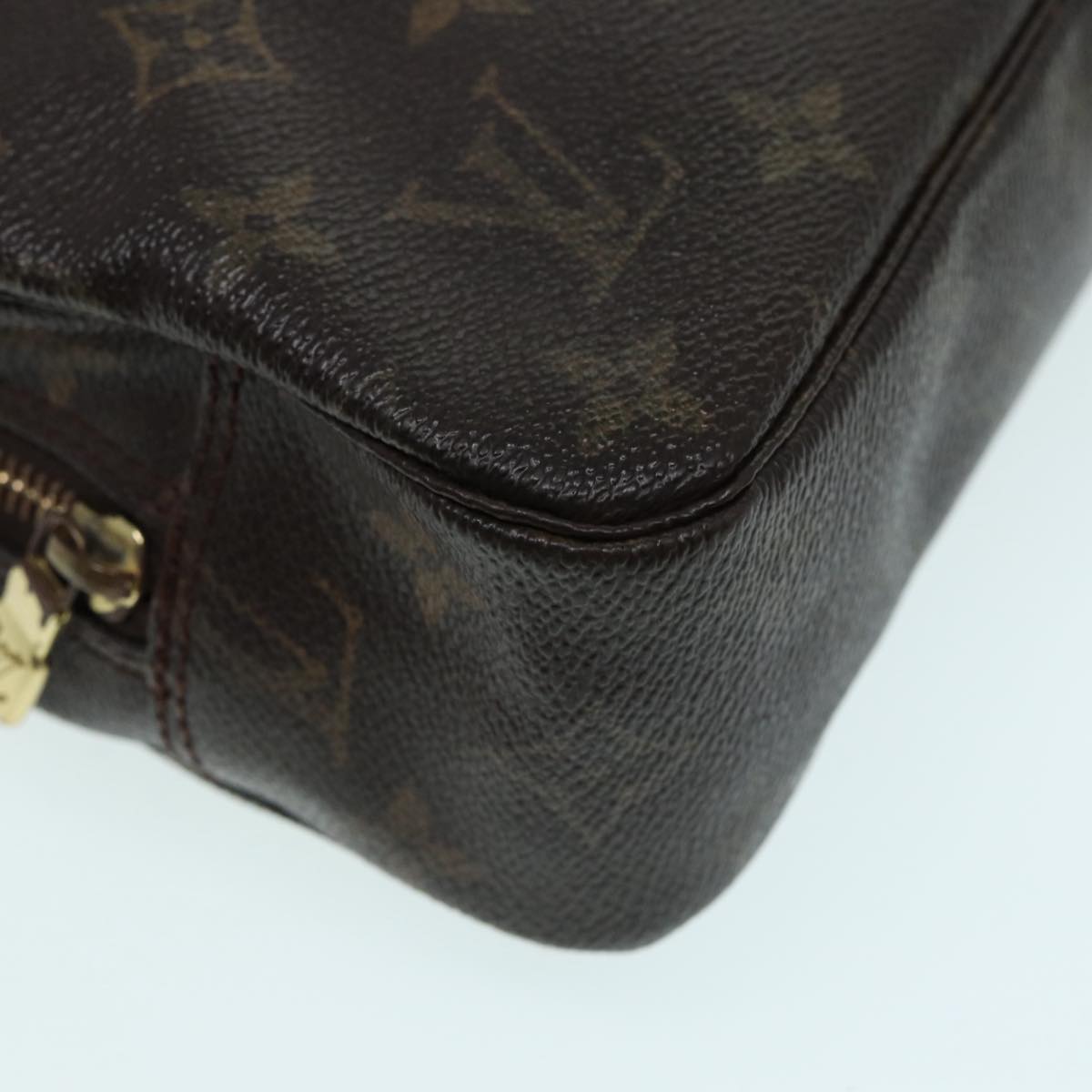 LOUIS VUITTON Monogram Trousse Toilette 23 Clutch Bag M47524 LV Auth 86488