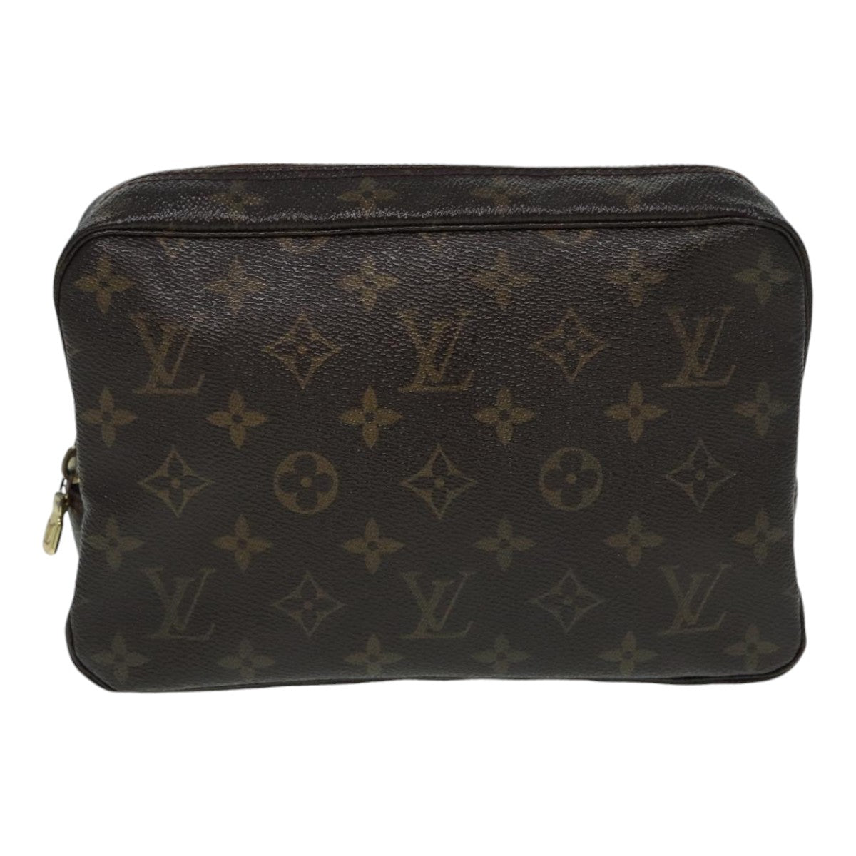 LOUIS VUITTON Monogram Trousse Toilette 23 Clutch Bag M47524 LV Auth 86488