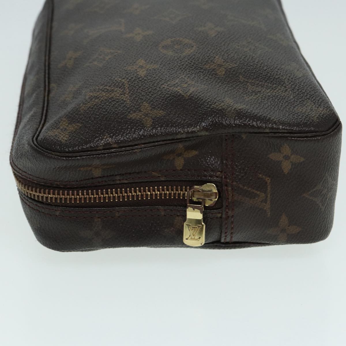 LOUIS VUITTON Monogram Trousse Toilette 23 Clutch Bag M47524 LV Auth 86488