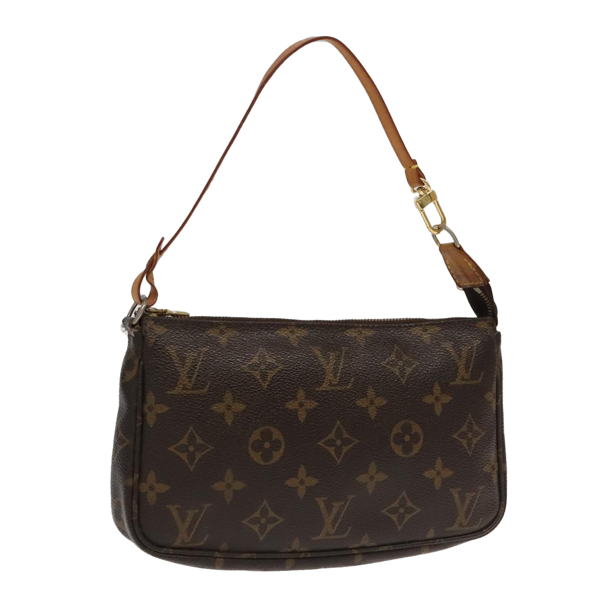 LOUIS VUITTON Monogram Pochette Accessoires Pouch M51980 LV Auth 86490