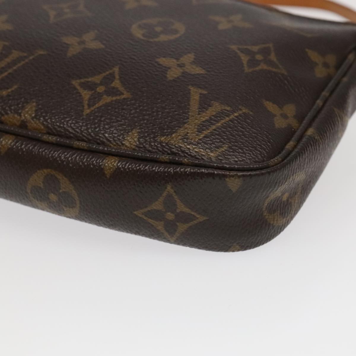 LOUIS VUITTON Monogram Pochette Accessoires Pouch M51980 LV Auth 86490