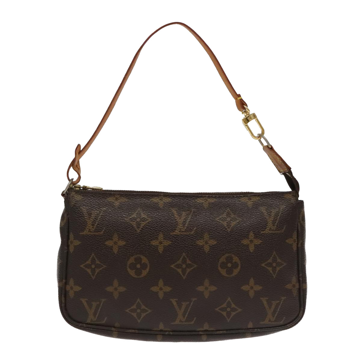 LOUIS VUITTON Monogram Pochette Accessoires Pouch M51980 LV Auth 86490