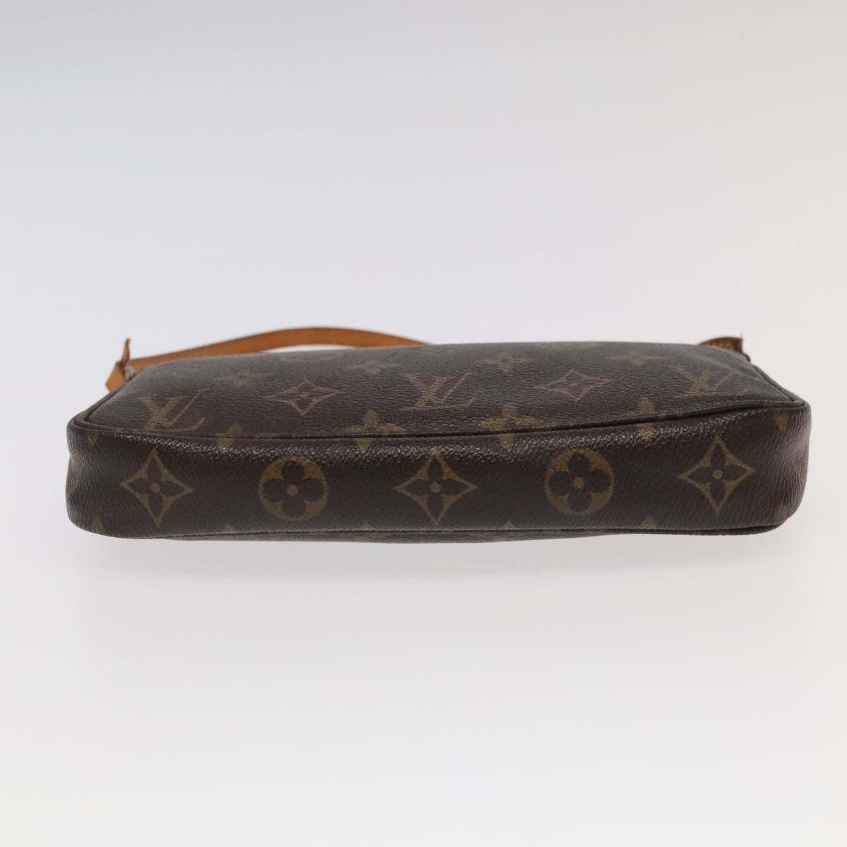 LOUIS VUITTON Monogram Pochette Accessoires Pouch M51980 LV Auth 86490