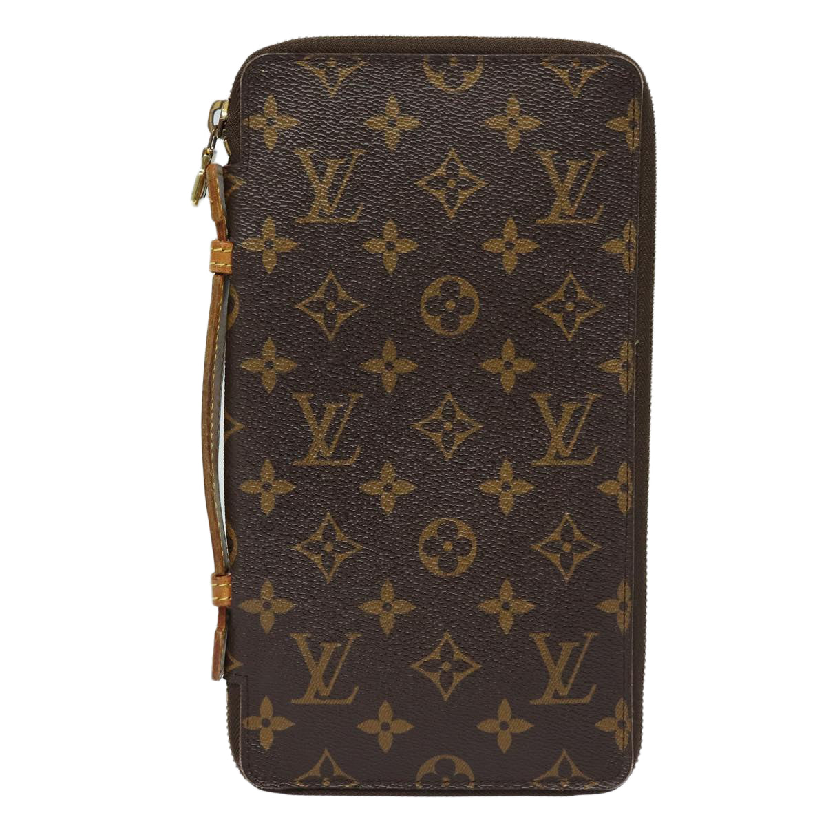 LOUIS VUITTON Monogram Organizer De Voyage Travel Case M60120 LV Auth 86494