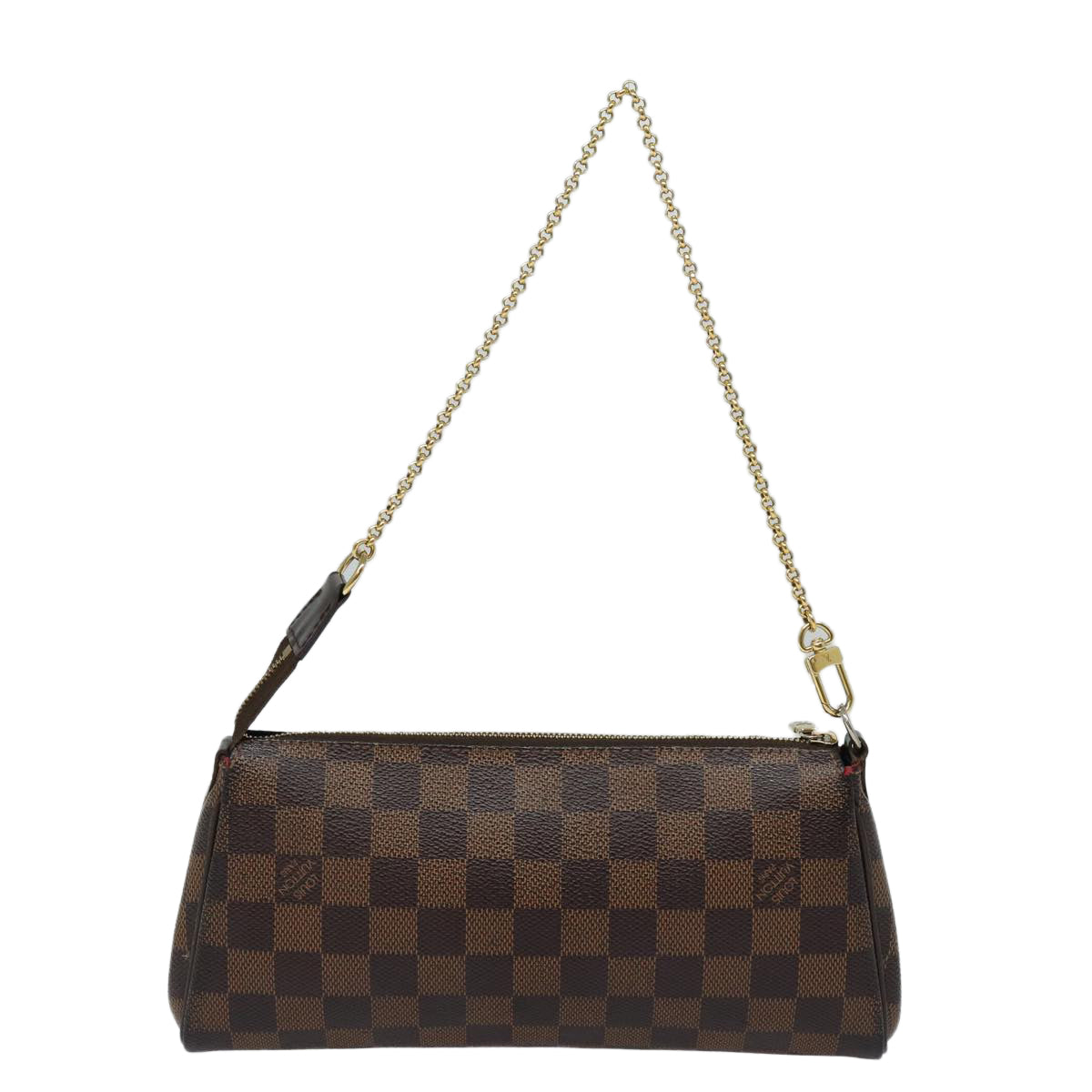 LOUIS VUITTON Damier Ebene Eva Shoulder Bag 2way N55213 LV Auth 86495