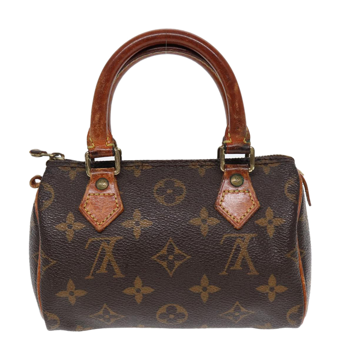 LOUIS VUITTON Monogram Mini Speedy Hand Bag M41534 LV Auth 86497 - 0