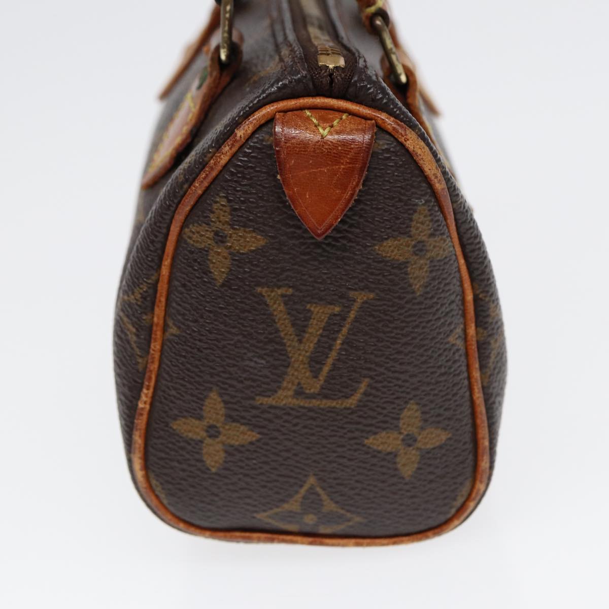 LOUIS VUITTON Monogram Mini Speedy Hand Bag M41534 LV Auth 86497