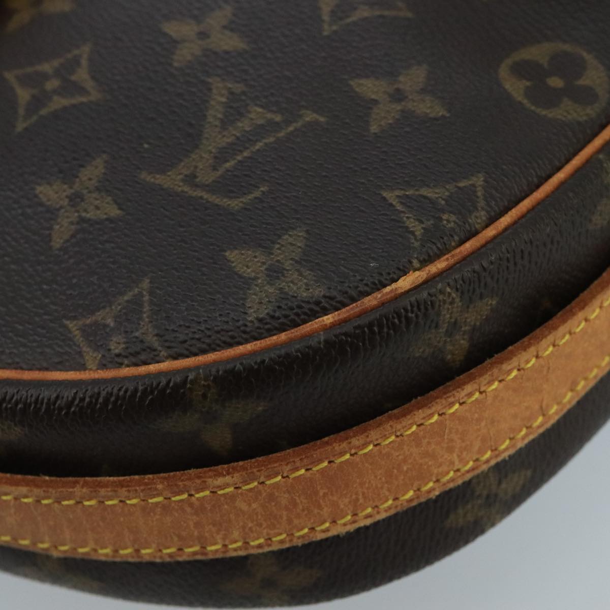 LOUIS VUITTON Monogram Jeune Fille MM Shoulder Bag M51226 LV Auth 86500