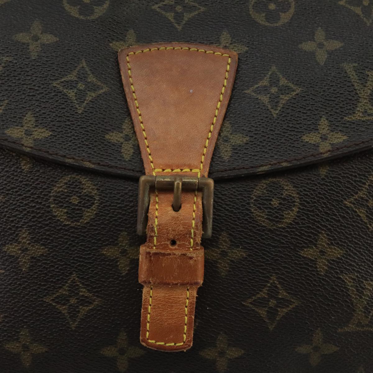 LOUIS VUITTON Monogram Jeune Fille MM Shoulder Bag M51226 LV Auth 86500