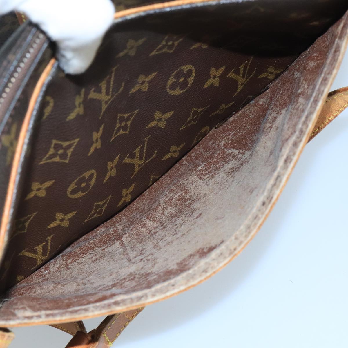 LOUIS VUITTON Monogram Jeune Fille MM Shoulder Bag M51226 LV Auth 86500