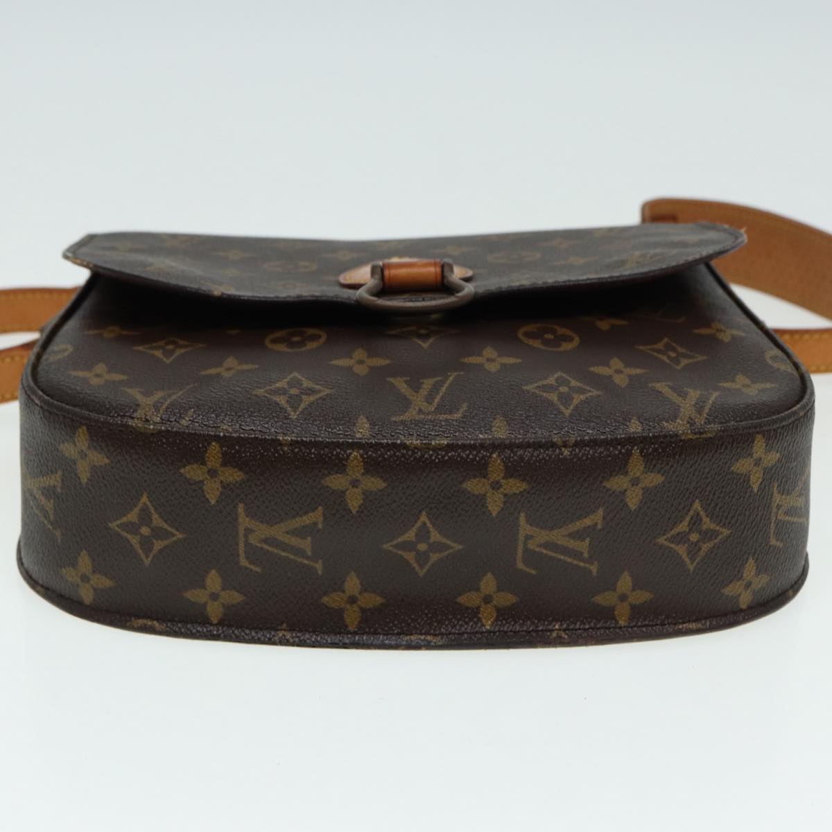 LOUIS VUITTON Monogram Saint Cloud GM Shoulder Bag M51242 LV Auth 86502