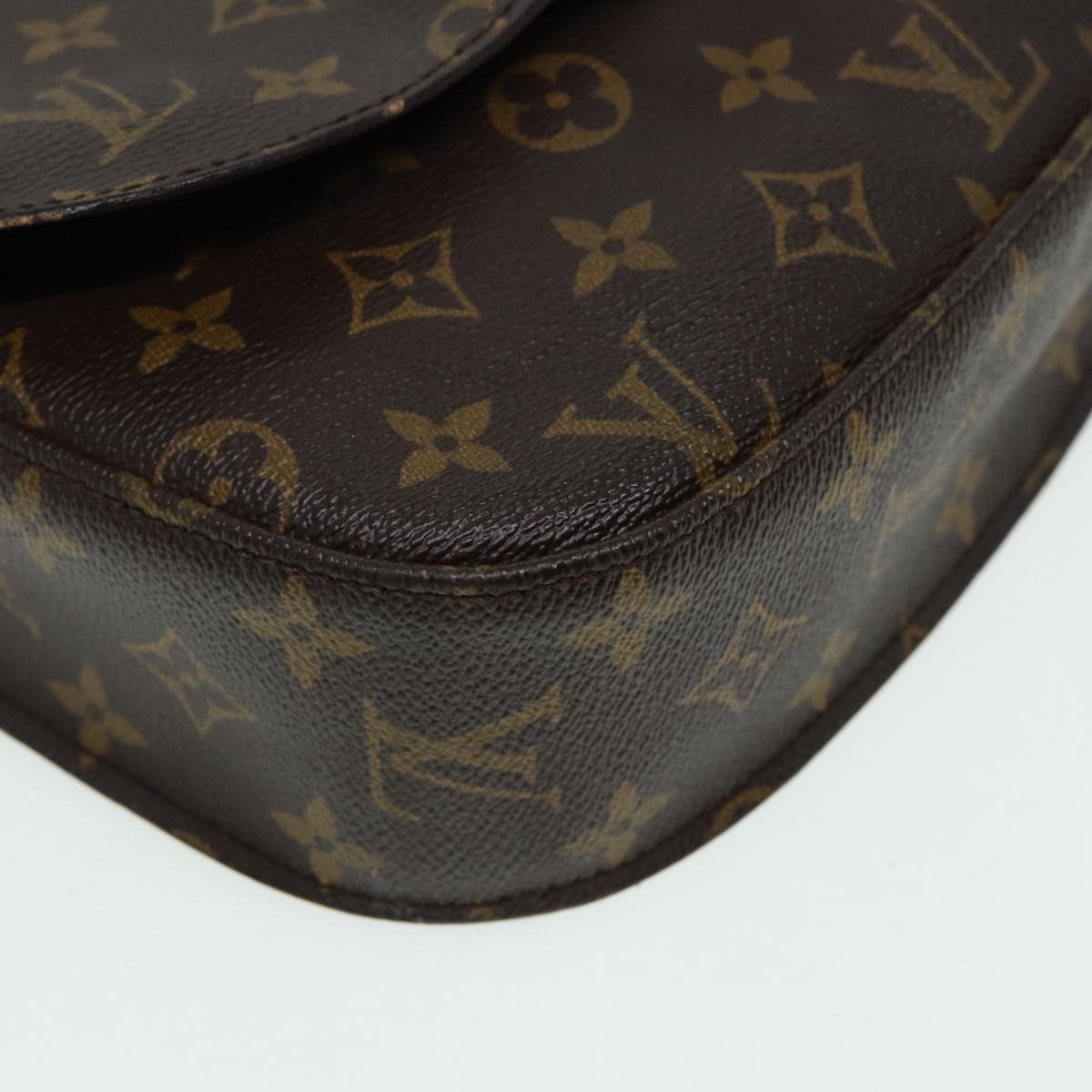 LOUIS VUITTON Monogram Saint Cloud GM Shoulder Bag M51242 LV Auth 86502