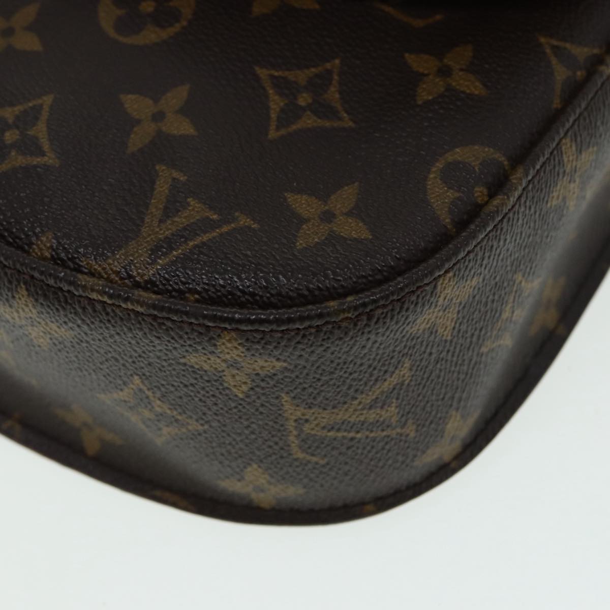 LOUIS VUITTON Monogram Saint Cloud GM Shoulder Bag M51242 LV Auth 86502