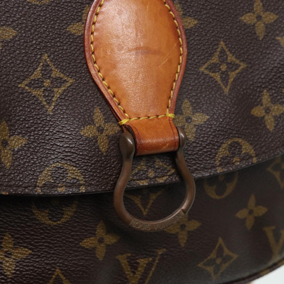 LOUIS VUITTON Monogram Saint Cloud GM Shoulder Bag M51242 LV Auth 86502