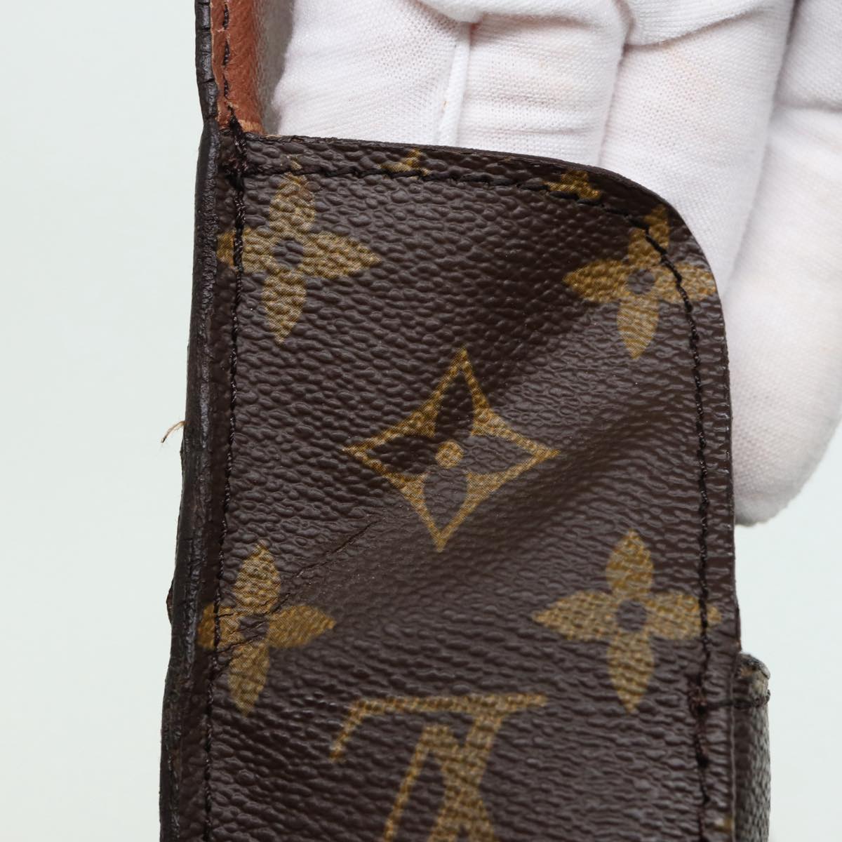 LOUIS VUITTON Monogram Saint Cloud GM Shoulder Bag M51242 LV Auth 86502