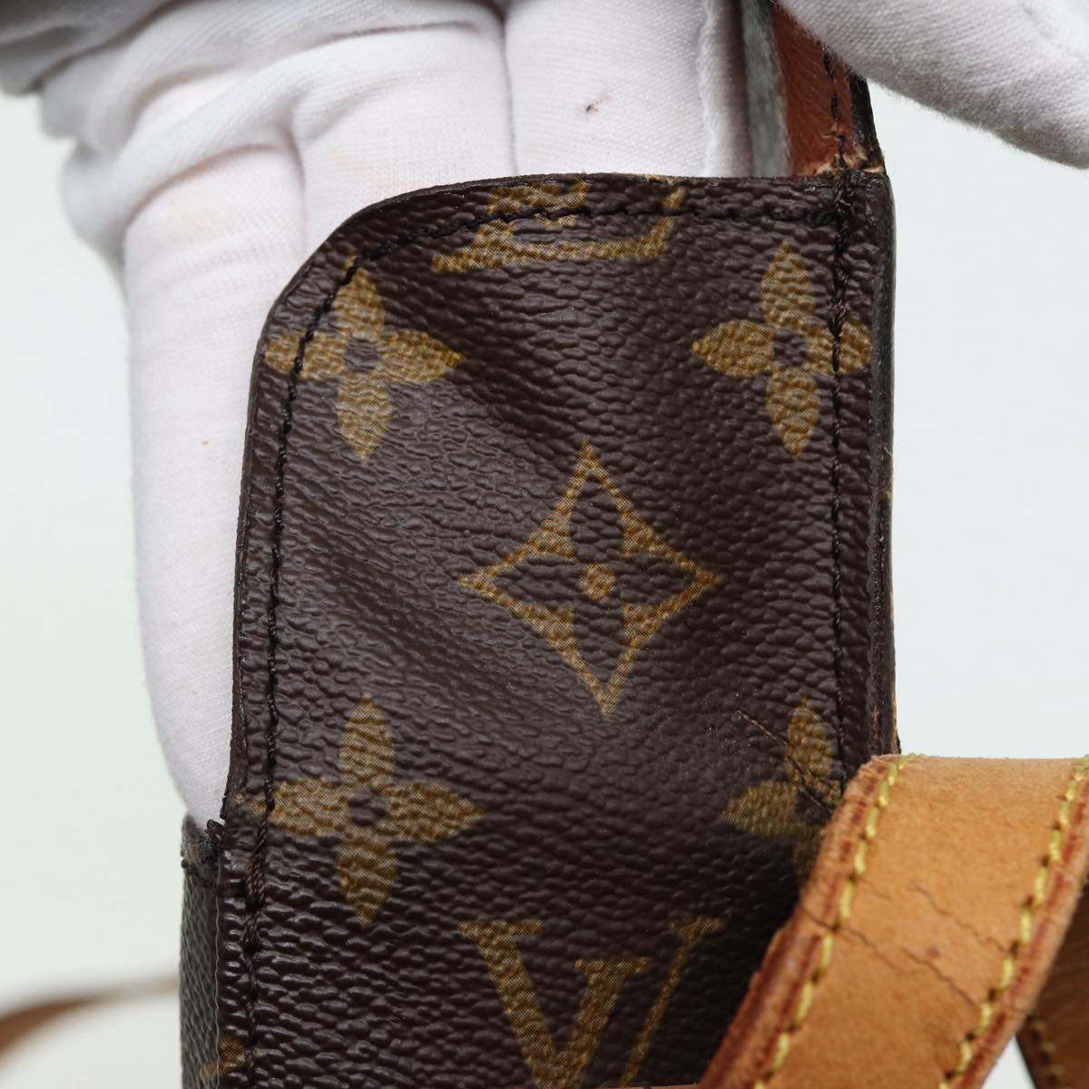 LOUIS VUITTON Monogram Saint Cloud GM Shoulder Bag M51242 LV Auth 86502