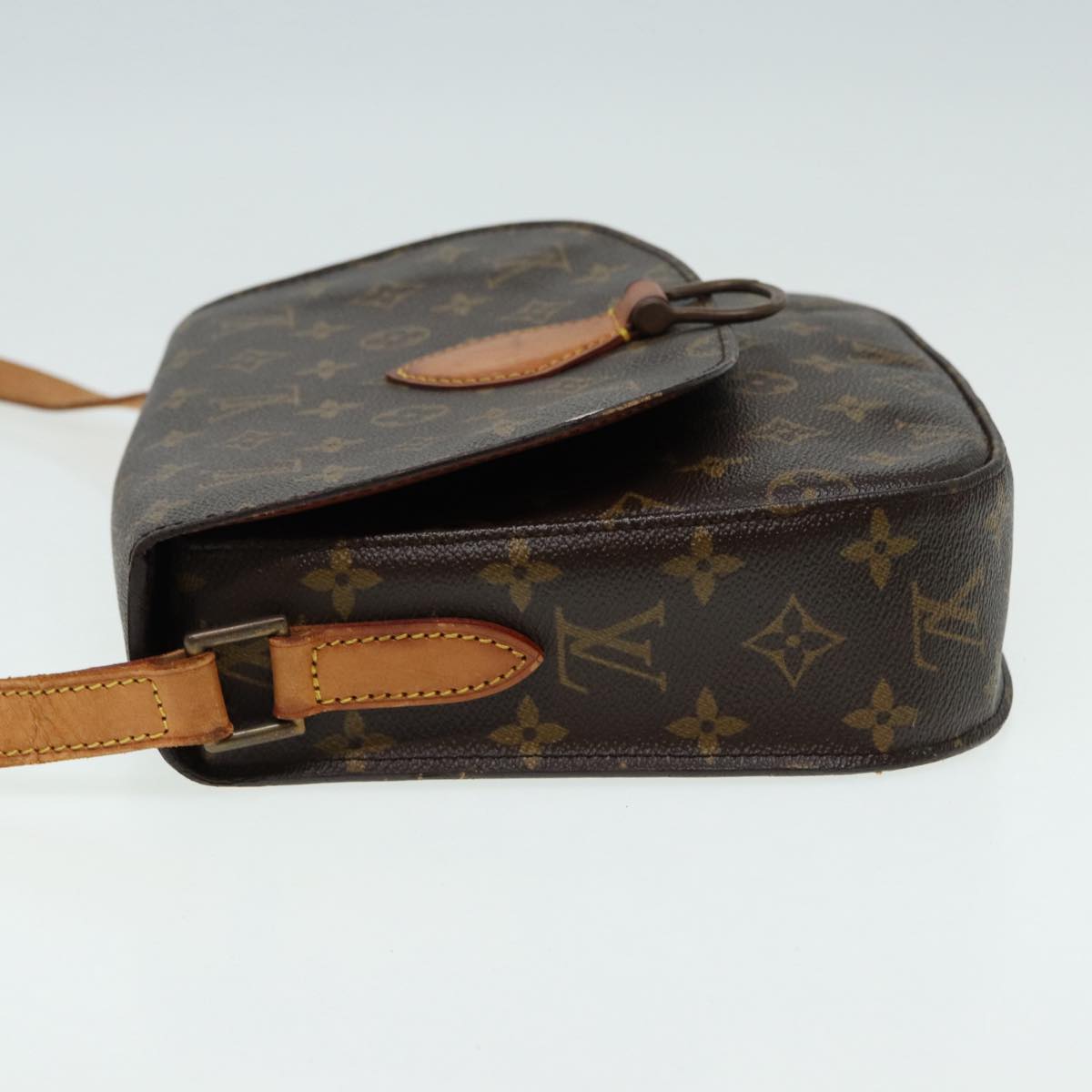 LOUIS VUITTON Monogram Saint Cloud GM Shoulder Bag M51242 LV Auth 86502