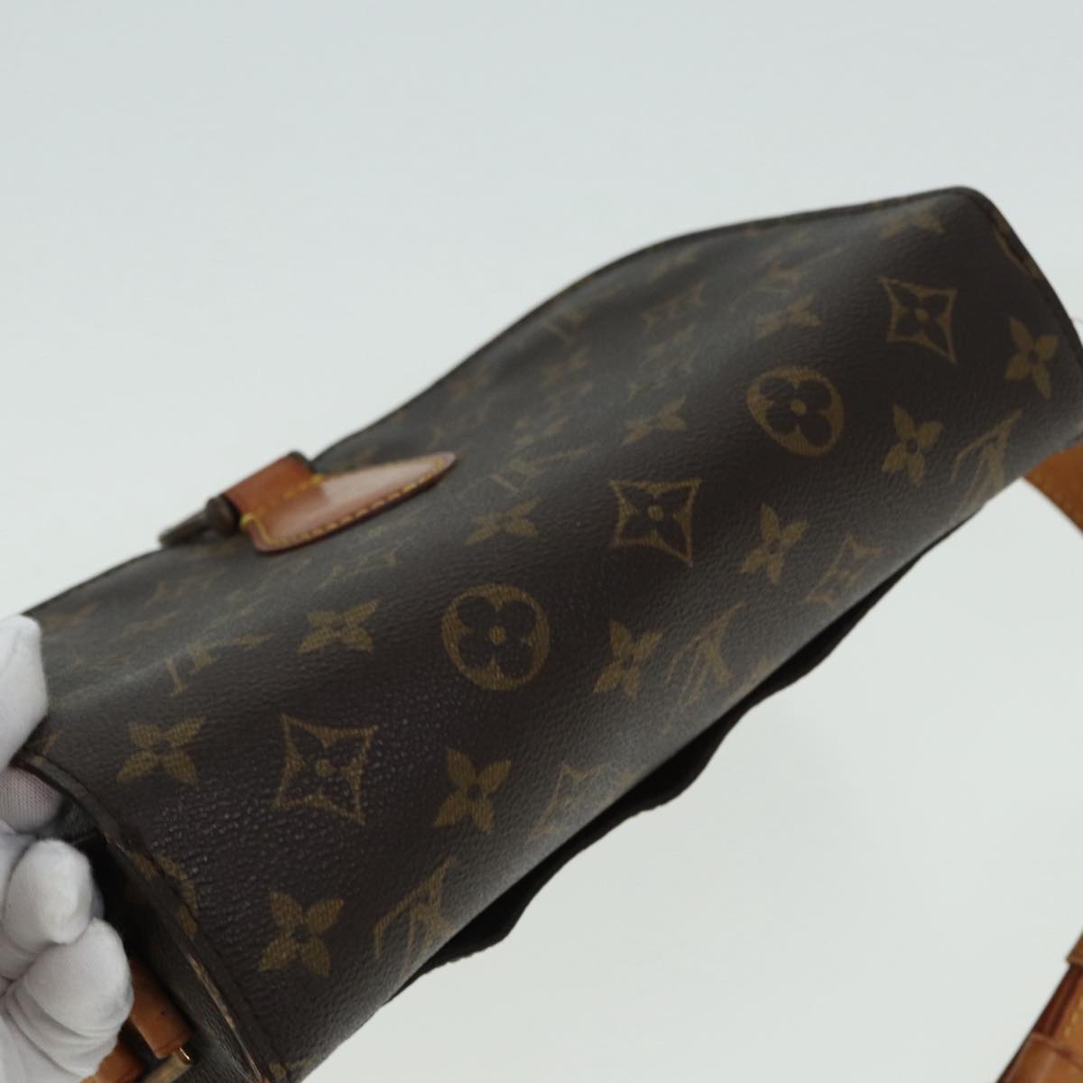 LOUIS VUITTON Monogram Saint Cloud GM Shoulder Bag M51242 LV Auth 86502