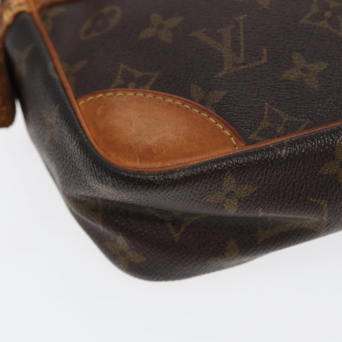 LOUIS VUITTON Monogram Compiegne 28 Clutch Bag M51845 LV Auth 86507