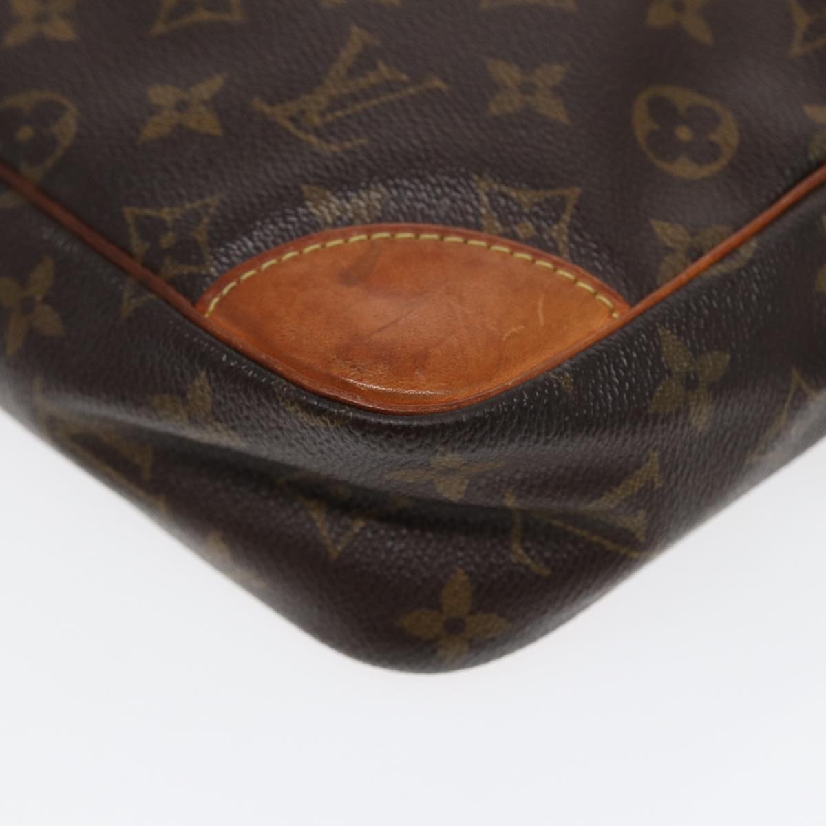 LOUIS VUITTON Monogram Compiegne 28 Clutch Bag M51845 LV Auth 86507