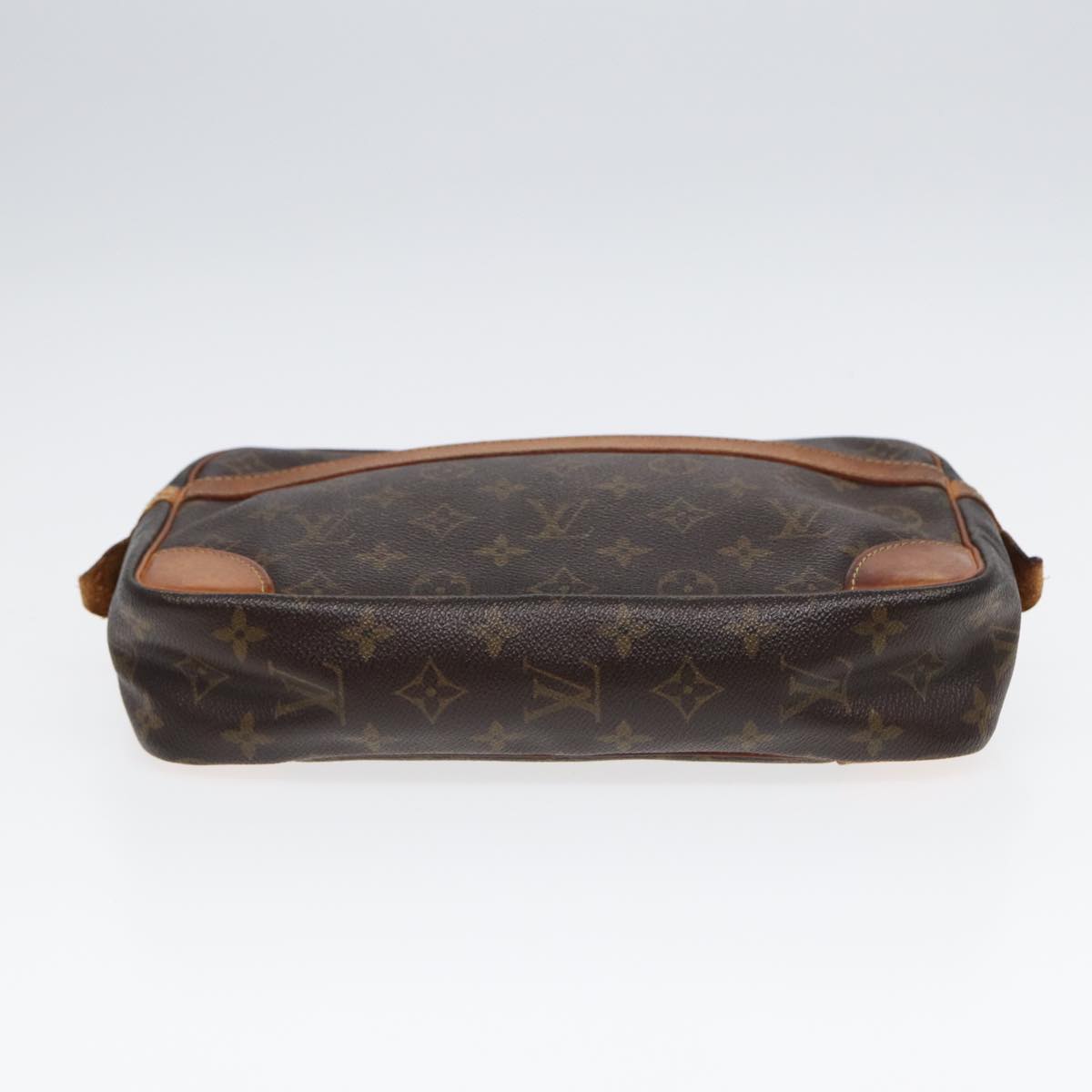 LOUIS VUITTON Monogram Compiegne 28 Clutch Bag M51845 LV Auth 86507