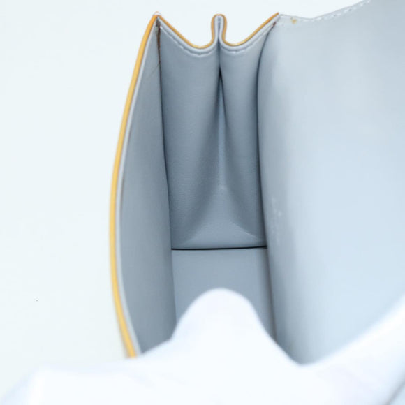 LOUIS VUITTON Monogram Vernis Spring Street Hand Bag Gris M91029 LV Auth 86516