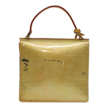 LOUIS VUITTON Monogram Vernis Spring Street Hand Bag Gris M91029 LV Auth 86516 - 0