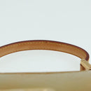 LOUIS VUITTON Monogram Vernis Spring Street Hand Bag Gris M91029 LV Auth 86516-8