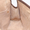 GUCCI GG Supreme Web Sherry Line Clutch Bag Brown 156 01 030 Auth 86523-18