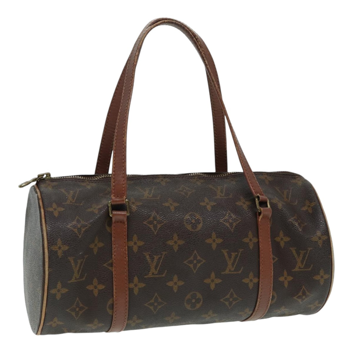 LOUIS VUITTON Monogram Papillon 30 Hand Bag M51385 LV Auth 86536