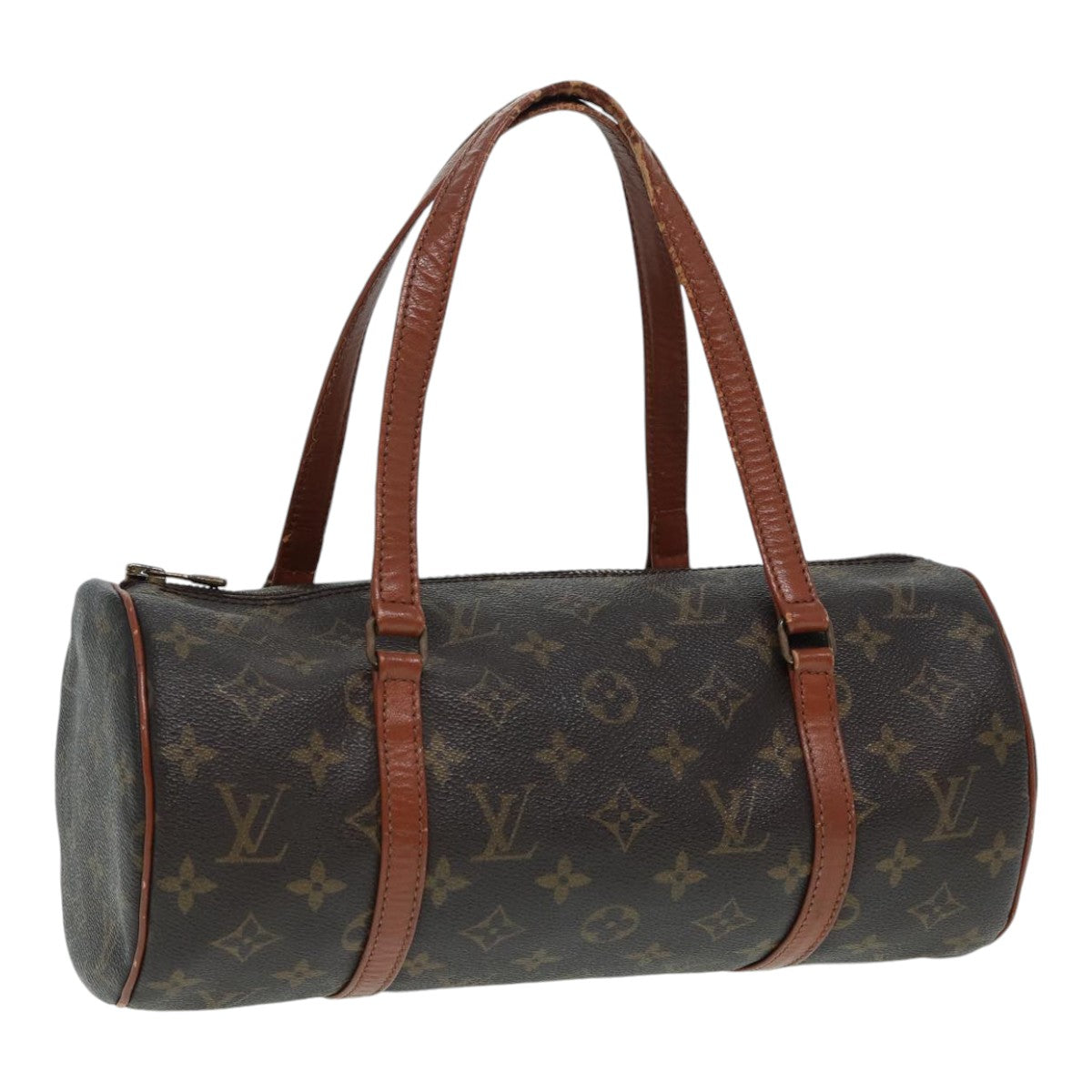 LOUIS VUITTON Monogram Papillon 30 Hand Bag M51385 LV Auth 86538