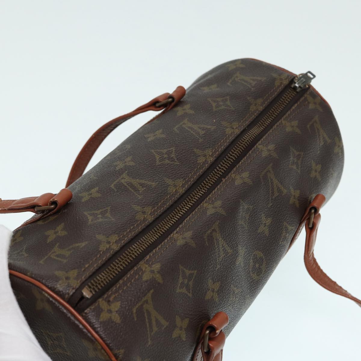 LOUIS VUITTON Monogram Papillon 30 Hand Bag M51385 LV Auth 86539