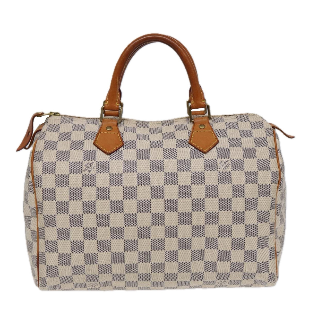 LOUIS VUITTON Damier Azur Speedy 30 Hand Bag N41533 LV Auth 86568 - 0