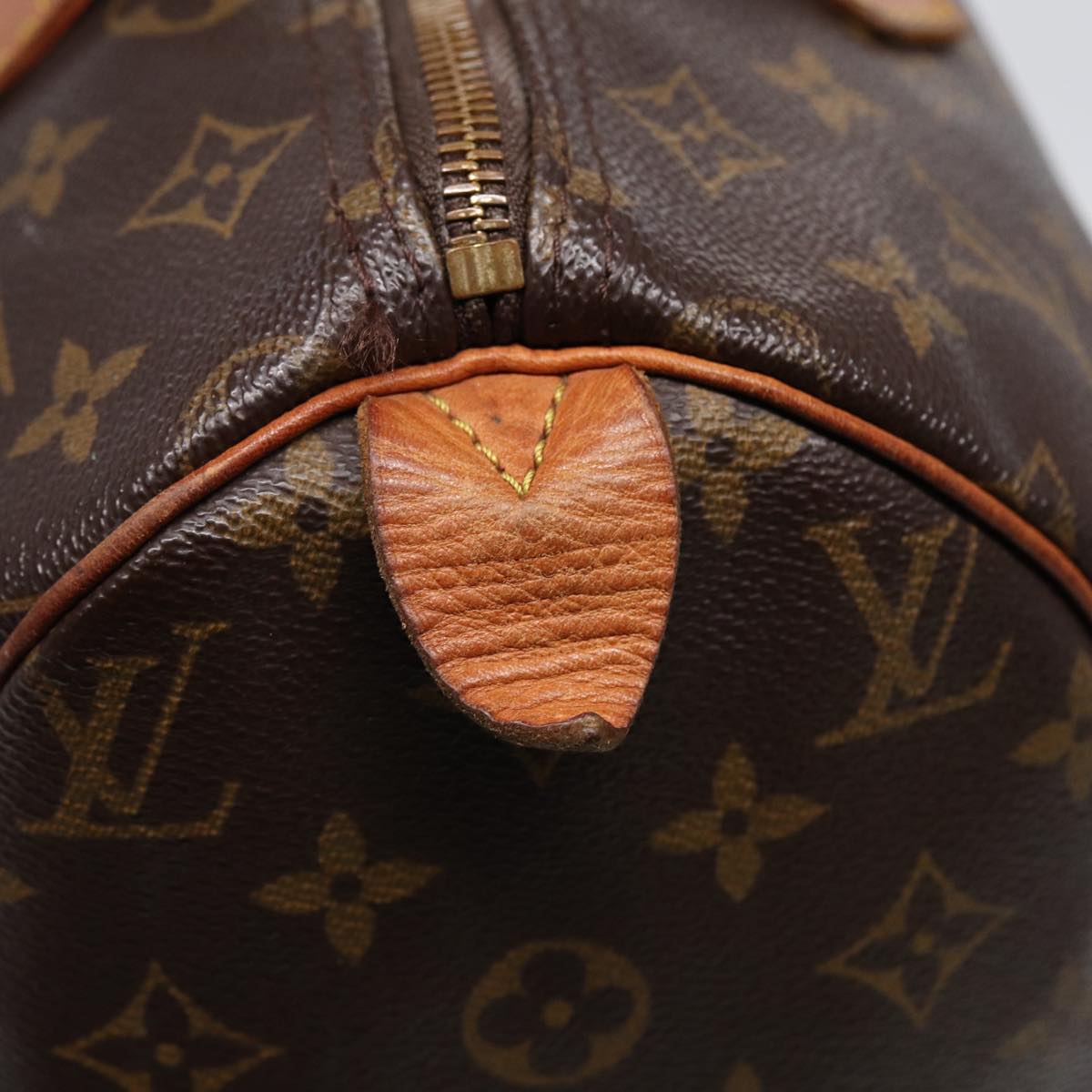 LOUIS VUITTON Monogram Speedy 30 Hand Bag M41526 LV Auth 86573