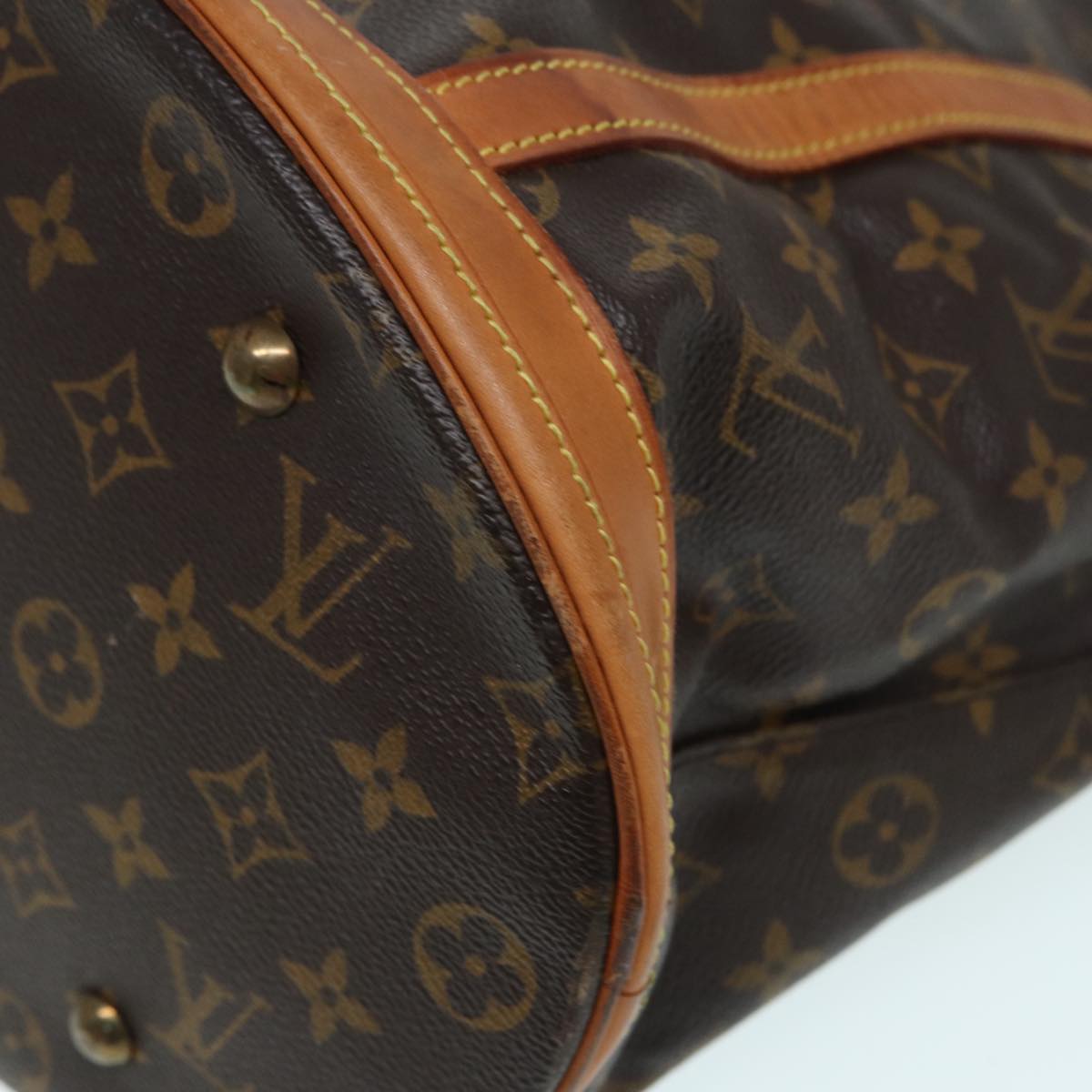 LOUIS VUITTON Monogram Bucket GM Shoulder Bag M42236 LV Auth 86581