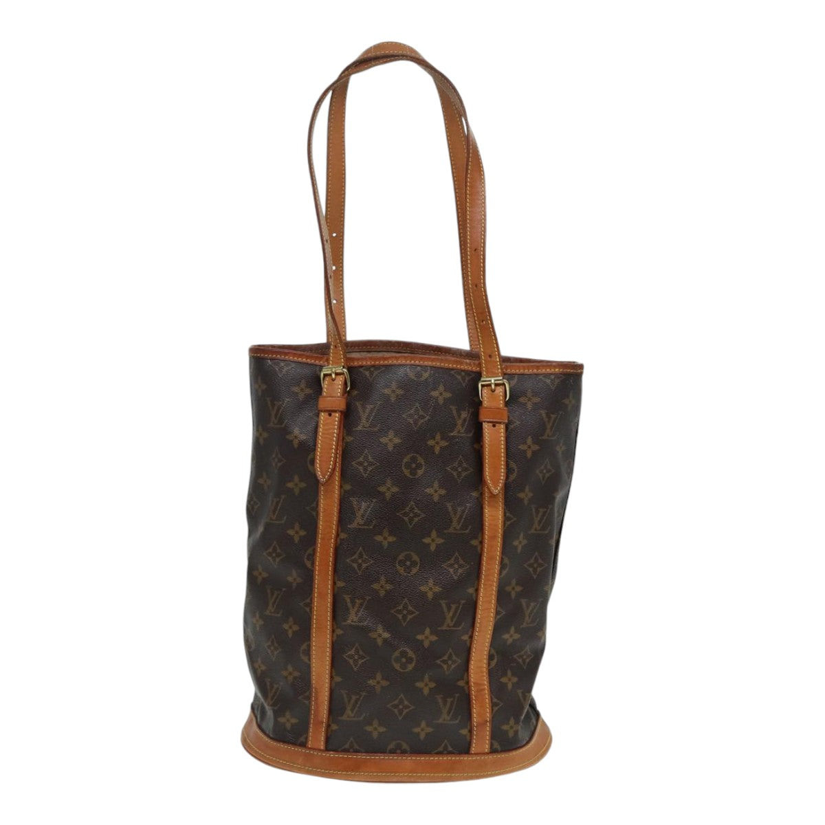 LOUIS VUITTON Monogram Bucket GM Shoulder Bag M42236 LV Auth 86581