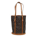 LOUIS VUITTON Monogram Bucket GM Shoulder Bag M42236 LV Auth 86581-2