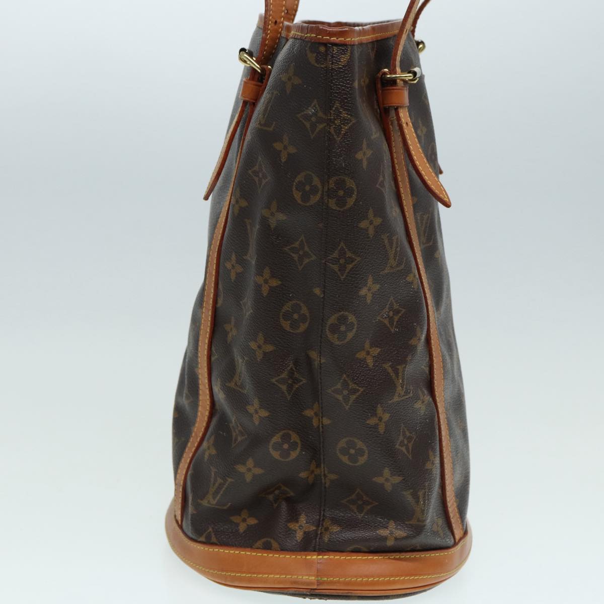 LOUIS VUITTON Monogram Bucket GM Shoulder Bag M42236 LV Auth 86581