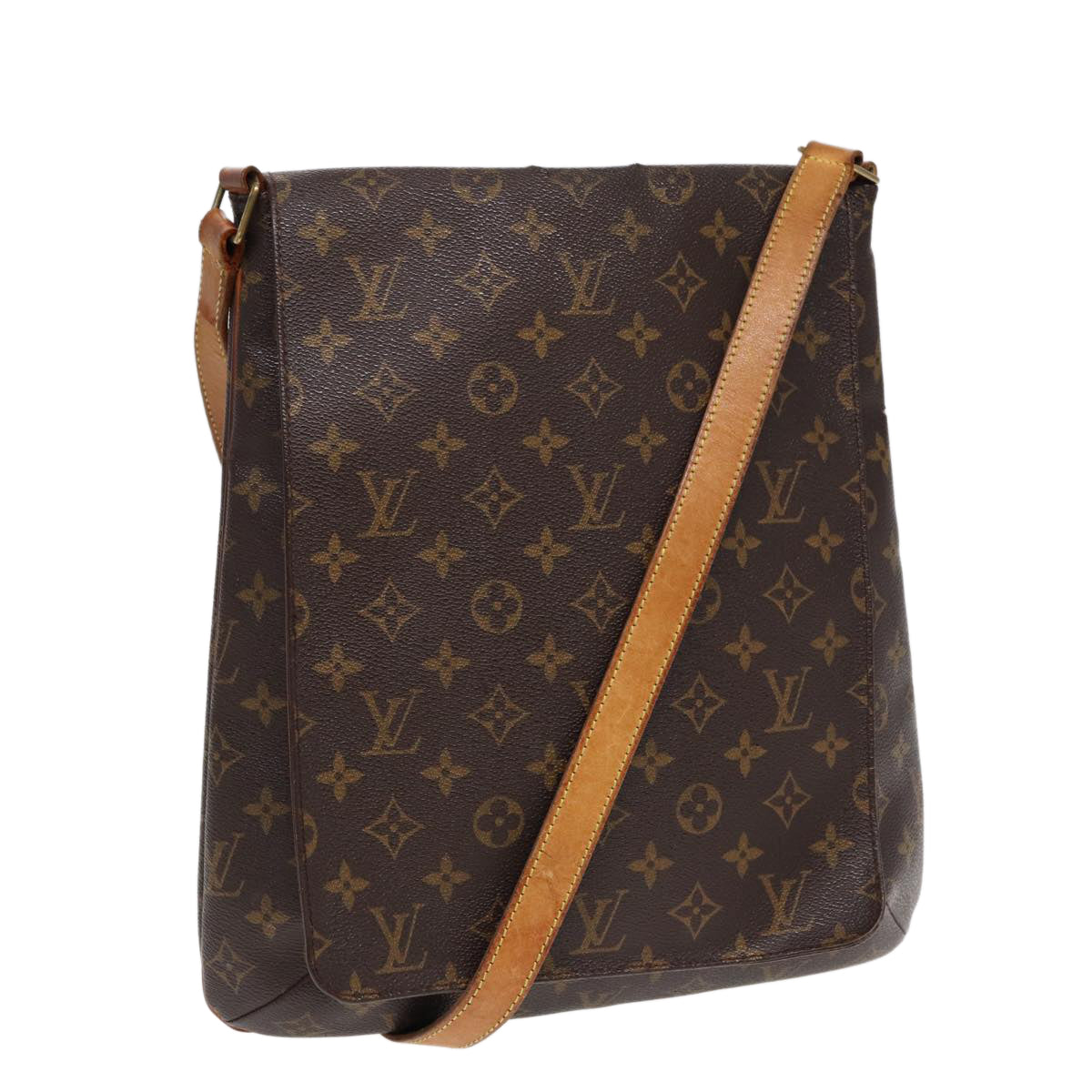 LOUIS VUITTON Monogram Musette Shoulder Bag M51256 LV Auth 86588