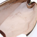 LOUIS VUITTON Monogram Trousse Demi Ronde Cosmetische Etui M47520 LV Auth 86597-11
