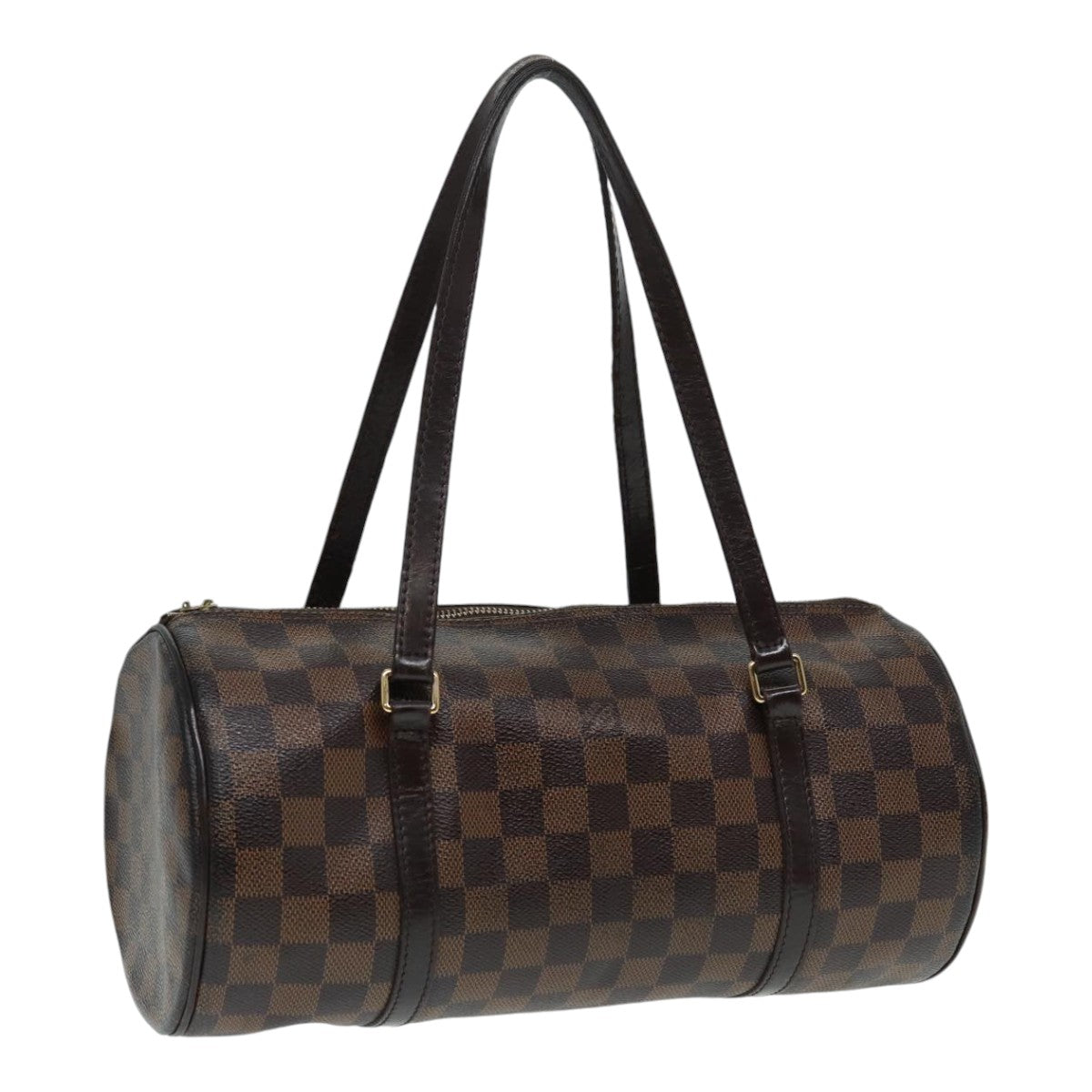 LOUIS VUITTON Damier Ebene Papillon 30 Hand Bag N51303 LV Auth 86598