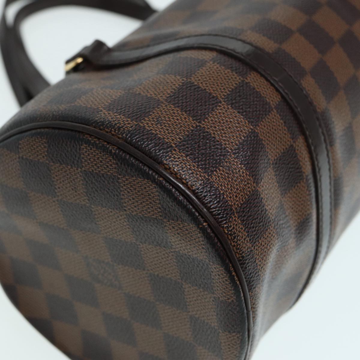 LOUIS VUITTON Damier Ebene Papillon 30 Hand Bag N51303 LV Auth 86598