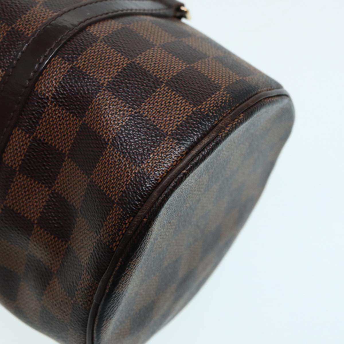 LOUIS VUITTON Damier Ebene Papillon 30 Hand Bag N51303 LV Auth 86598