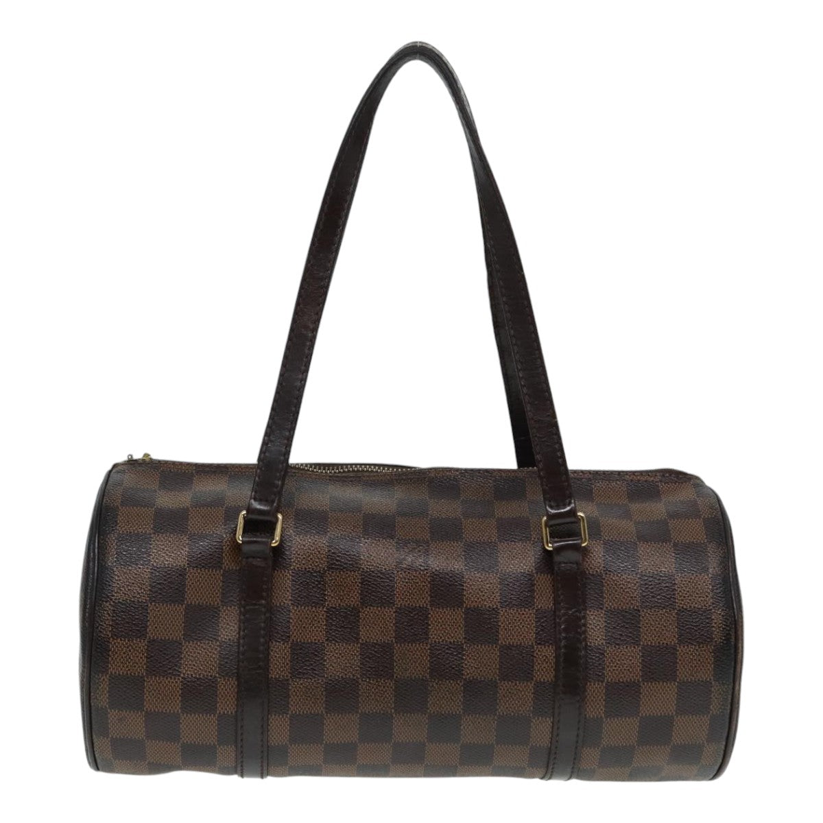 LOUIS VUITTON Damier Ebene Papillon 30 Hand Bag N51303 LV Auth 86598