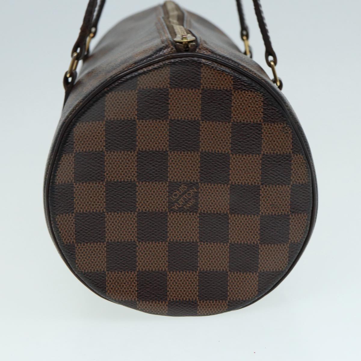 LOUIS VUITTON Damier Ebene Papillon 30 Hand Bag N51303 LV Auth 86598