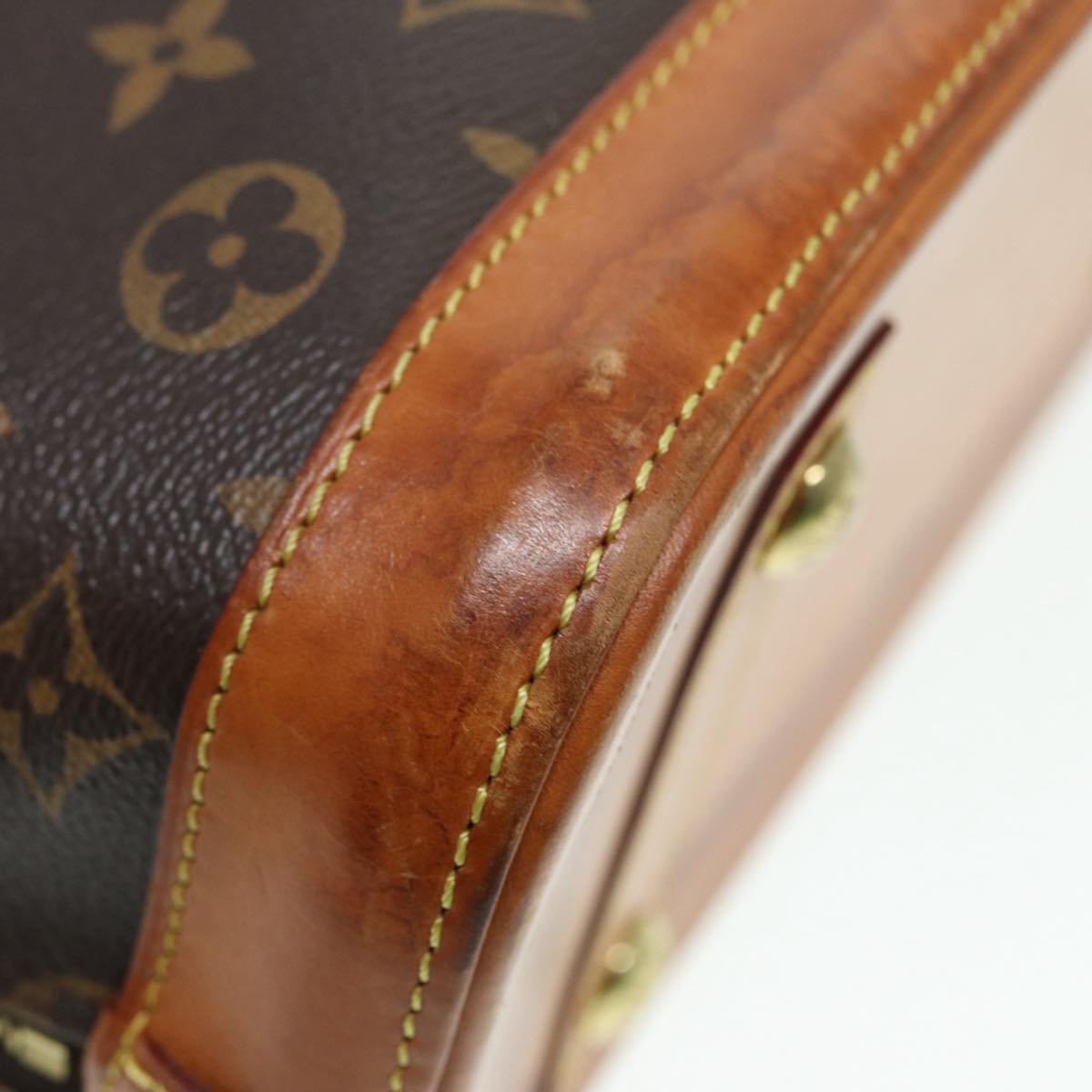 LOUIS VUITTON Monogram Alma PM Hand Bag M53151 LV Auth 86615