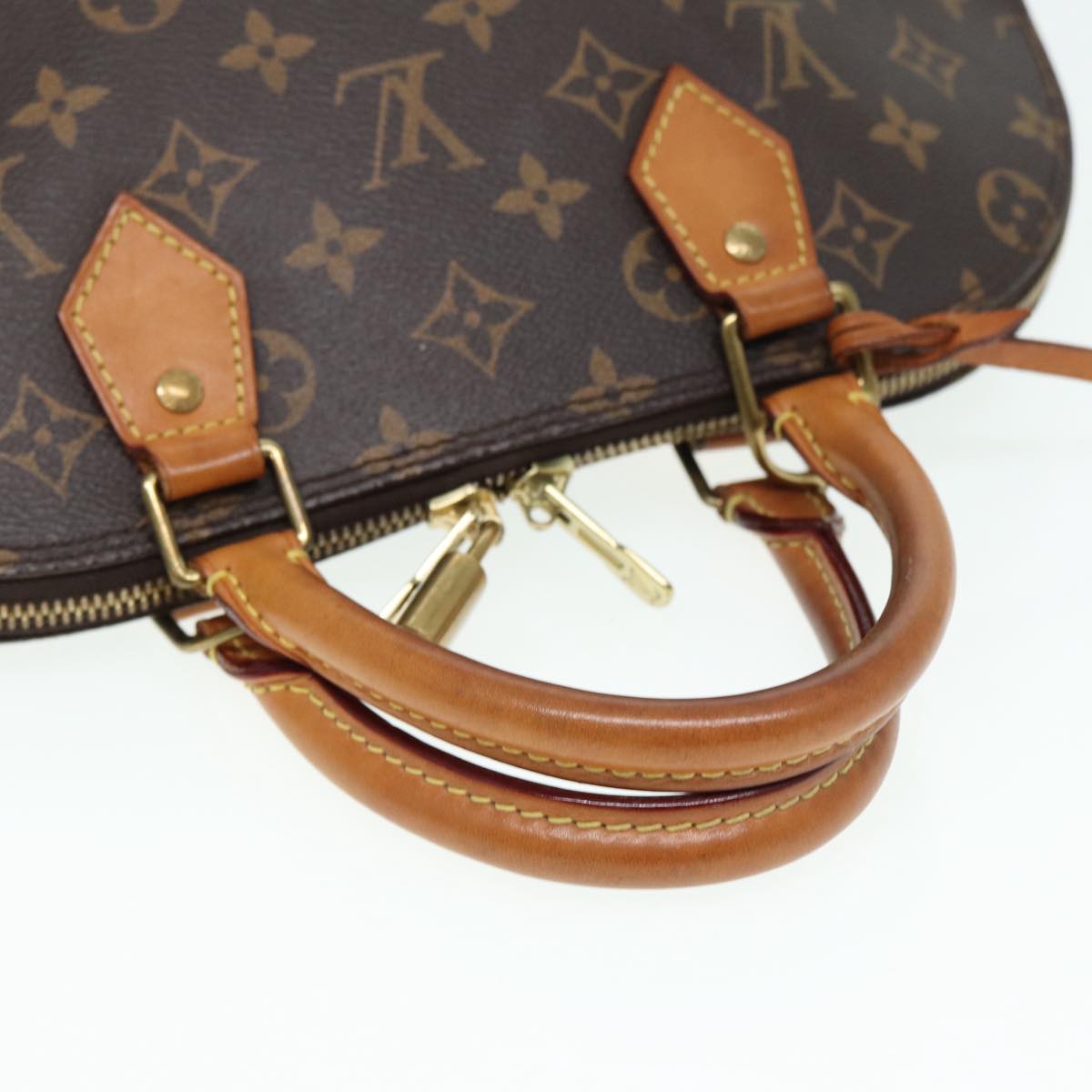 LOUIS VUITTON Monogram Alma PM Hand Bag M53151 LV Auth 86615