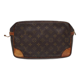 LOUIS VUITTON Monogram Compiegne 28 Clutch Bag M51845 LV Auth 86622 - 0
