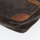 LOUIS VUITTON Monogram Compiegne 28 Clutch Bag M51845 LV Auth 86622-7